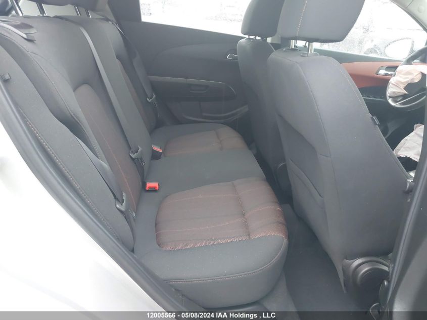 2016 Chevrolet Sonic VIN: 1G1JC6SB0G4108790 Lot: 12005566