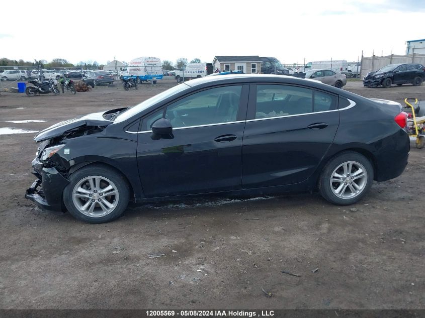 2017 Chevrolet Cruze Lt VIN: 1G1BE5SM0H7106225 Lot: 12005569