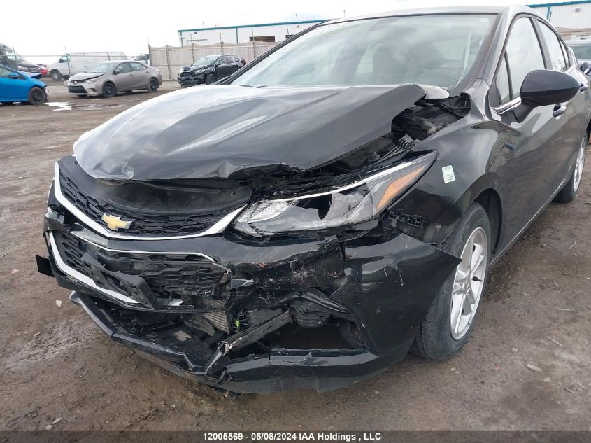 2017 Chevrolet Cruze Lt VIN: 1G1BE5SM0H7106225 Lot: 12005569