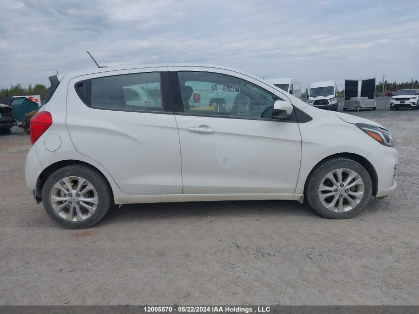 2019 Chevrolet Spark 1Lt VIN: KL8CD6SA8KC727262 Lot: 12005570