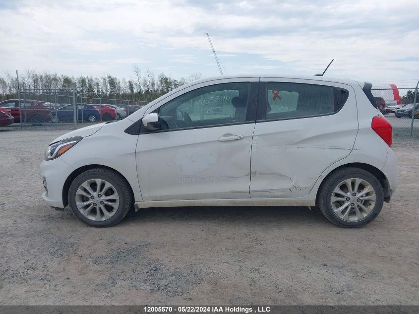 2019 Chevrolet Spark 1Lt VIN: KL8CD6SA8KC727262 Lot: 12005570