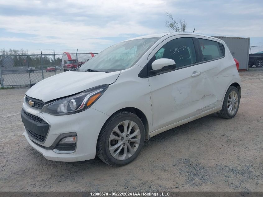 2019 Chevrolet Spark 1Lt VIN: KL8CD6SA8KC727262 Lot: 12005570