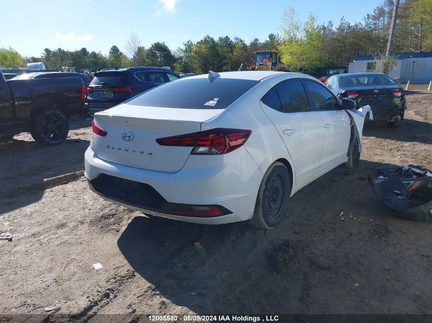 2020 Hyundai Elantra Sel/Value/Limited VIN: KMHD84LF7LU981695 Lot: 12005580