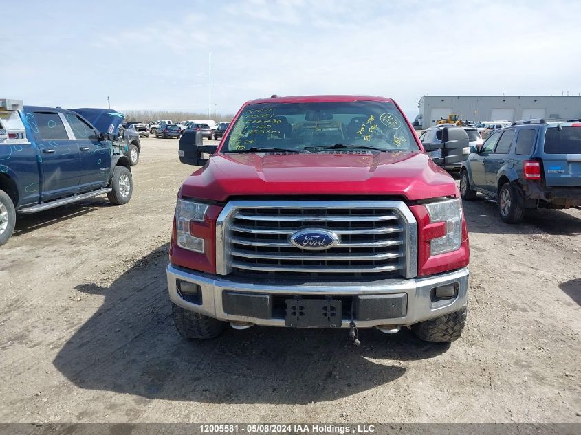 2016 Ford F150 Supercrew VIN: 1FTFW1EG1GKE66734 Lot: 12005581