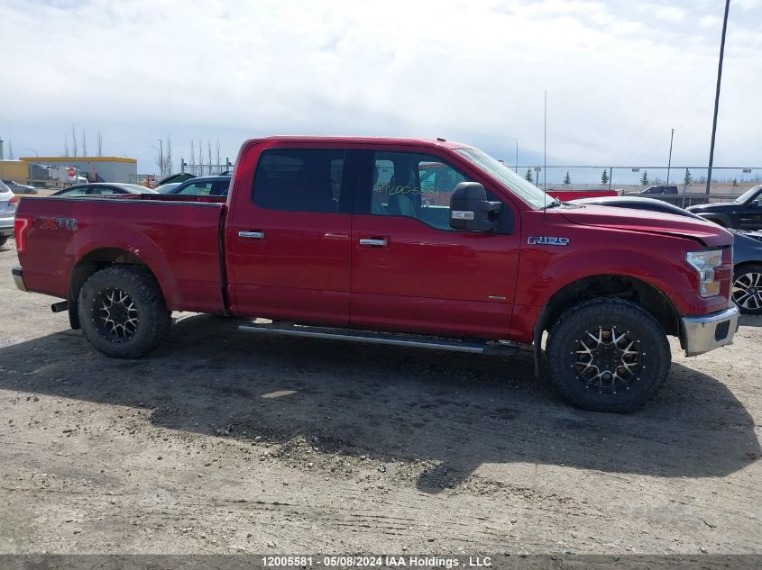 2016 Ford F150 Supercrew VIN: 1FTFW1EG1GKE66734 Lot: 12005581