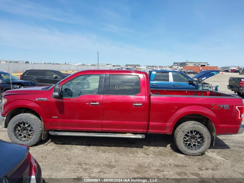 2016 Ford F150 Supercrew VIN: 1FTFW1EG1GKE66734 Lot: 12005581