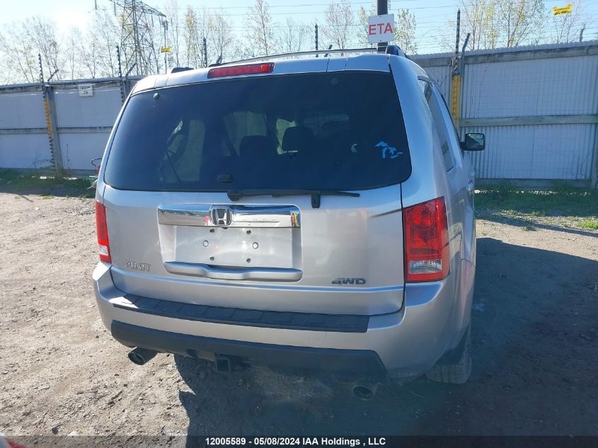 2010 Honda Pilot VIN: 5FNYF4H69AB502865 Lot: 12005589