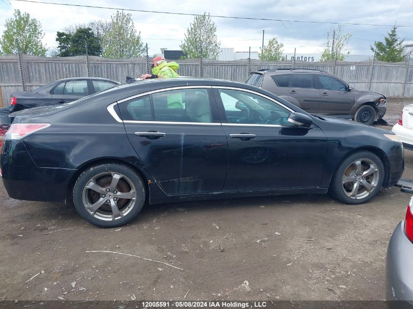 2009 Acura Tl VIN: 19UUA96589A800365 Lot: 12005591