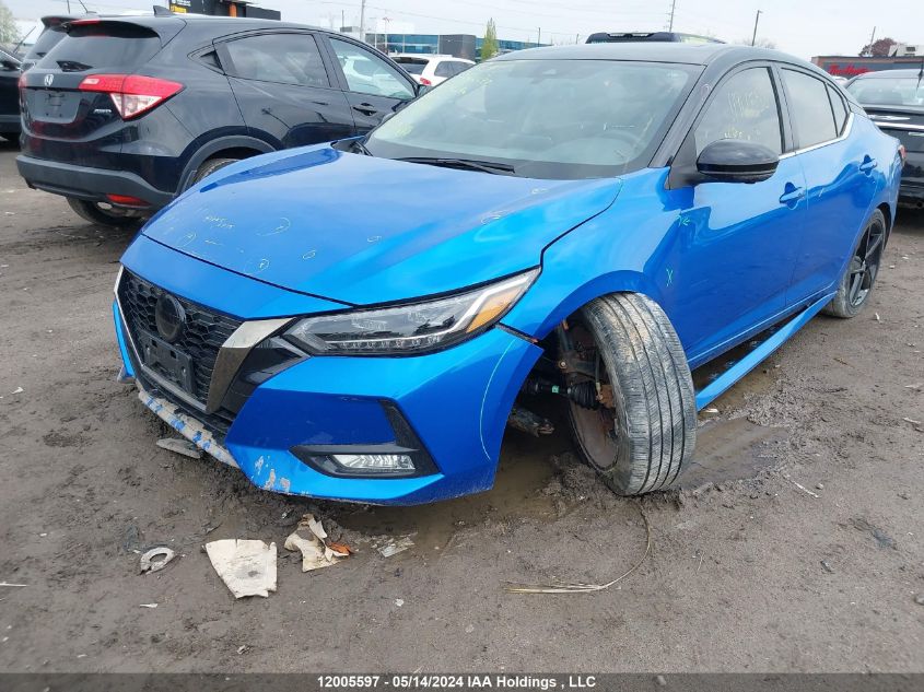 2021 Nissan Sentra VIN: 3N1AB8DV8MY296080 Lot: 12005597