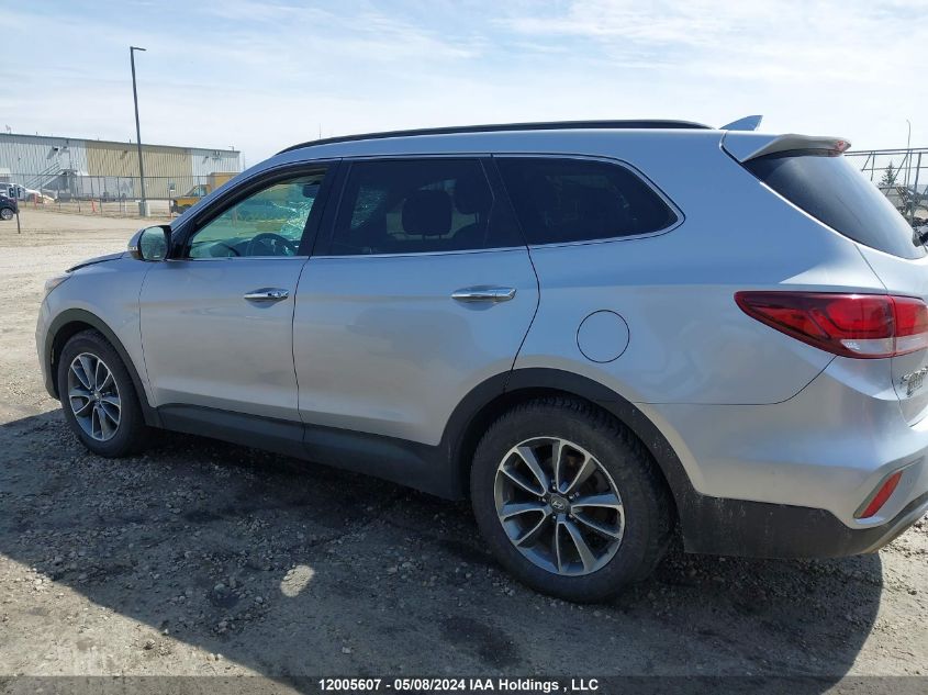 2017 Hyundai Santa Fe Se/Limited VIN: KM8SNDHF3HU176163 Lot: 12005607