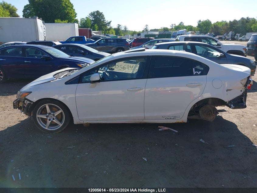 2012 Honda Civic Sdn VIN: 2HGFB6E54CH200327 Lot: 12005614