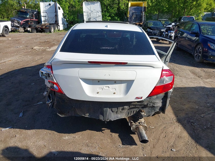 2012 Honda Civic Sdn VIN: 2HGFB6E54CH200327 Lot: 12005614