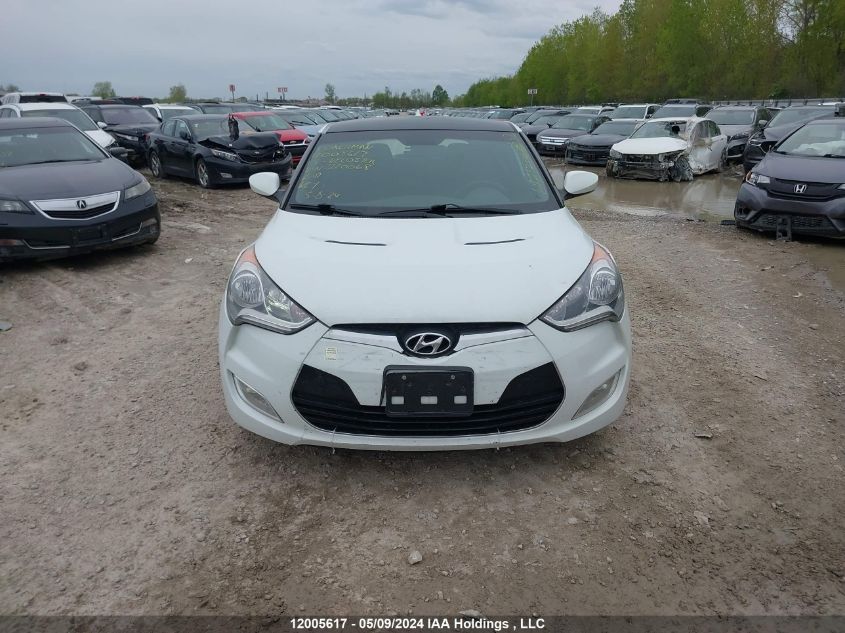 2015 Hyundai Veloster VIN: KMHTC6AD6FU220068 Lot: 12005617