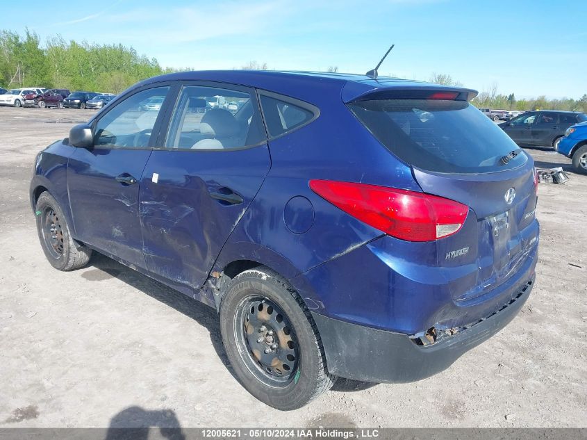 2010 Hyundai Tucson Gl VIN: KM8JTCAC3AU058289 Lot: 12005621