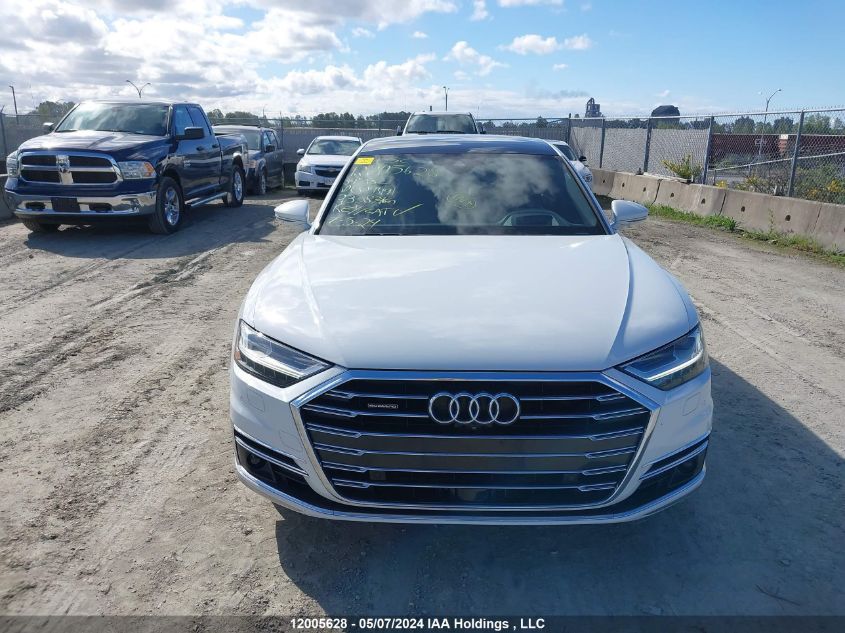 2019 Audi A8 L L VIN: WAU8DAF8XKN004991 Lot: 12005628