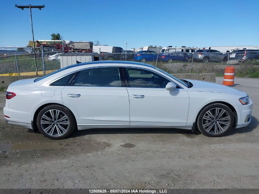 2019 Audi A8 L L VIN: WAU8DAF8XKN004991 Lot: 12005628