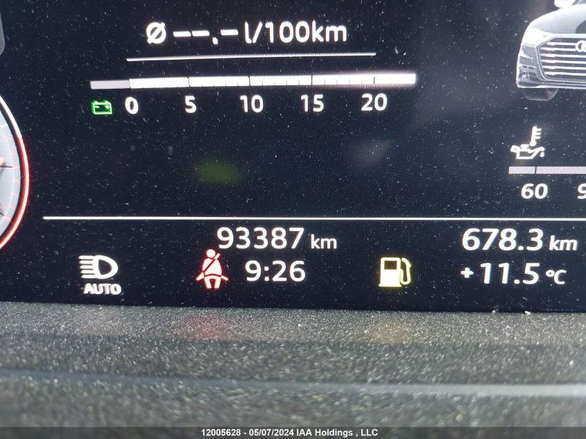 2019 Audi A8 L L VIN: WAU8DAF8XKN004991 Lot: 12005628