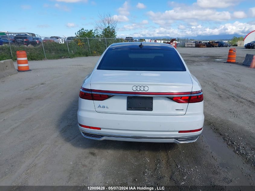 2019 Audi A8 L L VIN: WAU8DAF8XKN004991 Lot: 12005628