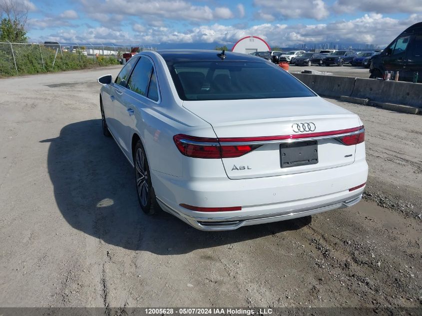 2019 Audi A8 L L VIN: WAU8DAF8XKN004991 Lot: 12005628