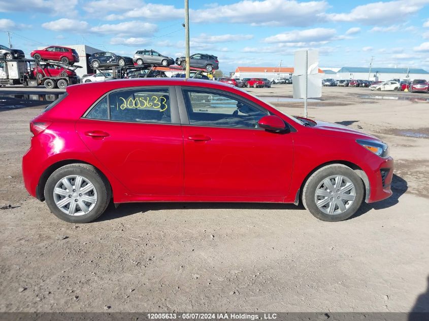 2021 Kia Rio 5-Door VIN: 3KPA25AD8ME403606 Lot: 12005633