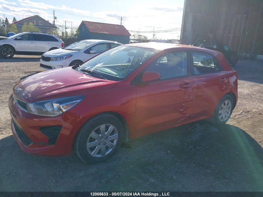 2021 Kia Rio 5-Door VIN: 3KPA25AD8ME403606 Lot: 12005633