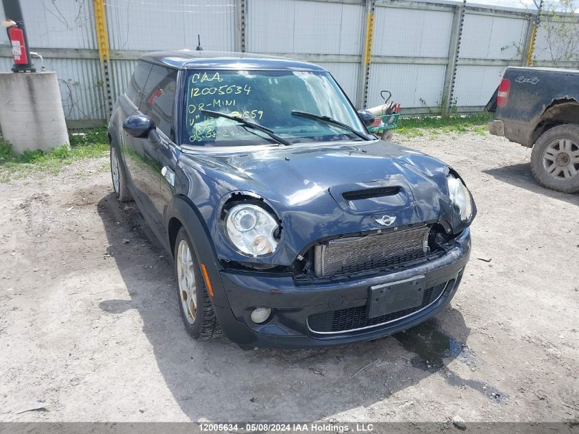 2008 Mini Cooper Hardtop VIN: WMWMF73538TV33659 Lot: 12005634