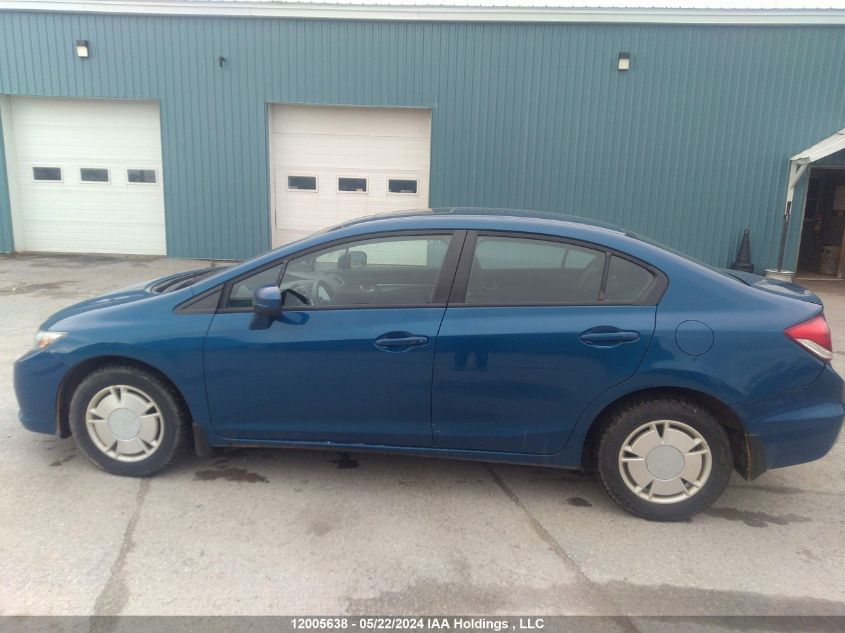 2014 Honda Civic Sedan VIN: 2HGFB2F57EH044438 Lot: 12005638