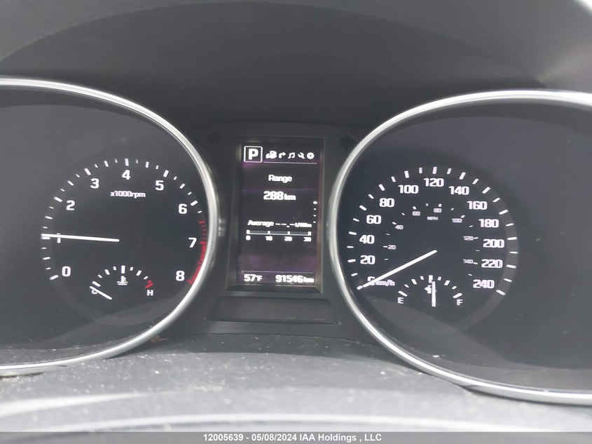 2017 Hyundai Santa Fe Se/Limited VIN: KM8SNDHF5HU214704 Lot: 12005639