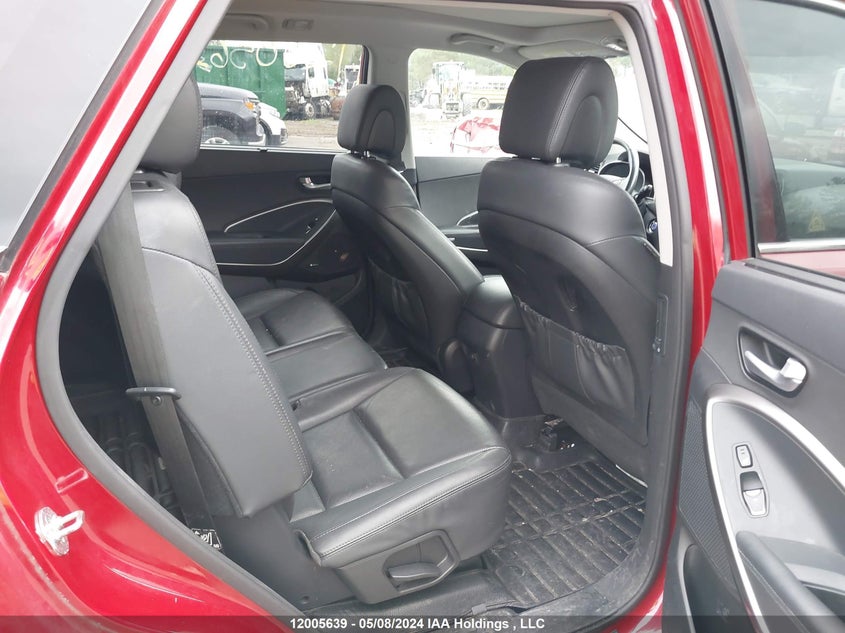 2017 Hyundai Santa Fe Se/Limited VIN: KM8SNDHF5HU214704 Lot: 12005639