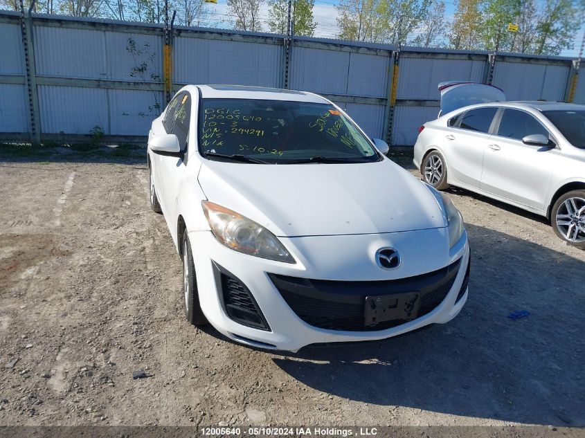 2010 Mazda Mazda3 VIN: JM1BL1SF9A1294291 Lot: 12005640