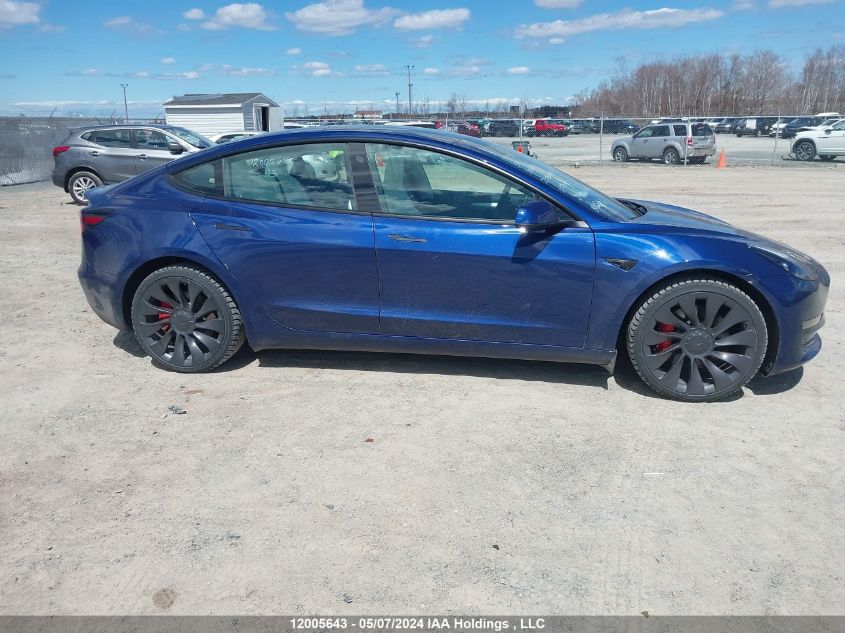 2023 Tesla Model 3 VIN: 5YJ3E1EC5PF559045 Lot: 12005643