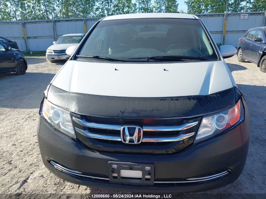 2015 Honda Odyssey VIN: 5FNRL5H49FB505385 Lot: 12005650