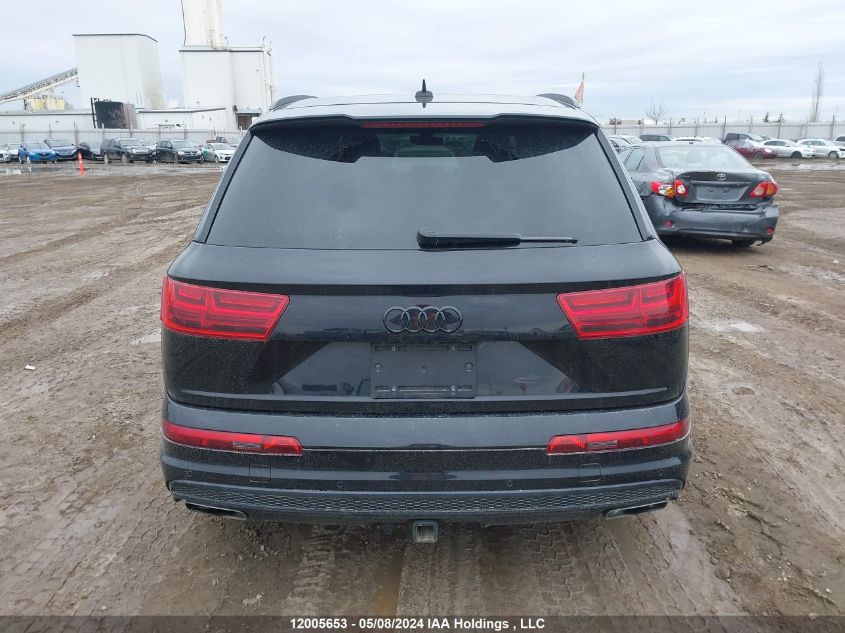 2019 Audi Q7 Technik S-Line VIN: WA1WAAF70KD028033 Lot: 12005653