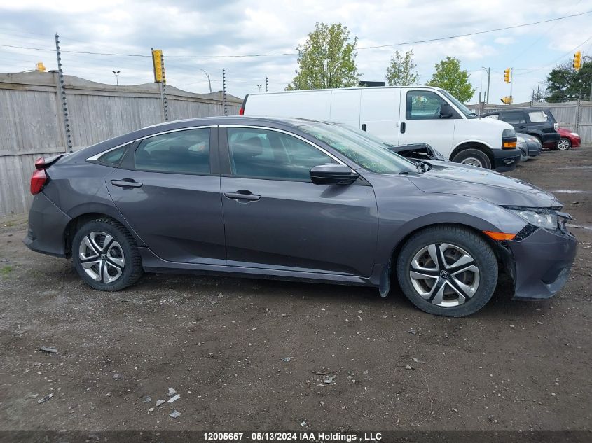 2017 Honda Civic Sedan VIN: 2HGFC2F57HH030573 Lot: 12005657