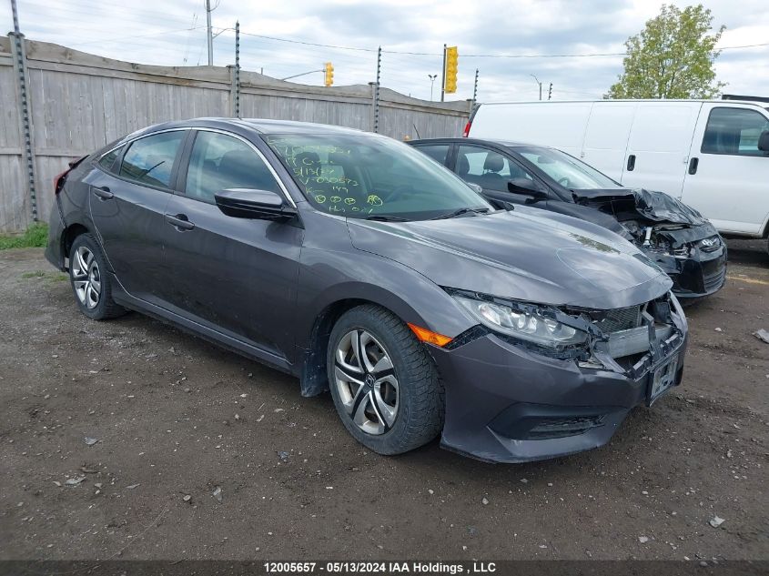 2017 Honda Civic Sedan VIN: 2HGFC2F57HH030573 Lot: 12005657