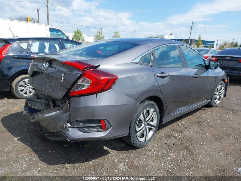 2017 Honda Civic Sedan VIN: 2HGFC2F57HH030573 Lot: 12005657