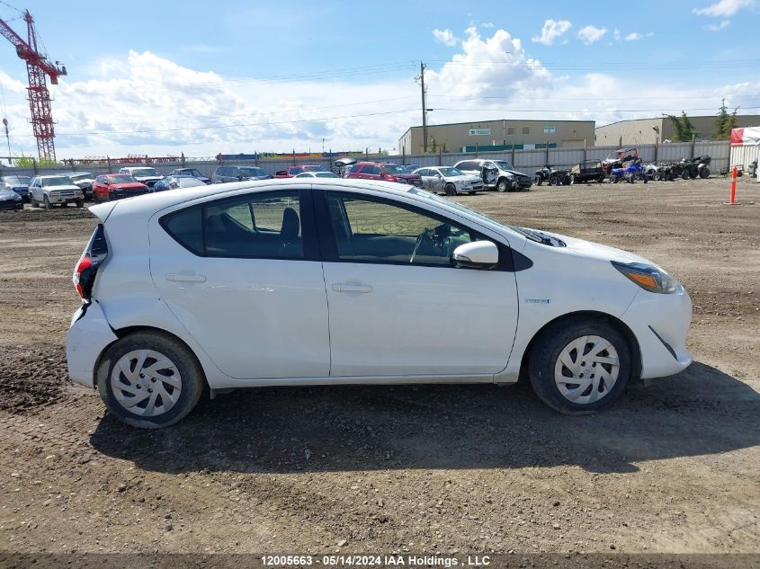 2019 Toyota Prius C VIN: JTDKDTB38K1629461 Lot: 12005663