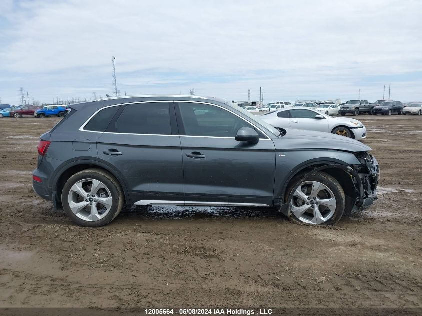 2021 Audi Q5 VIN: WA1EAAFY1M2027508 Lot: 12005664