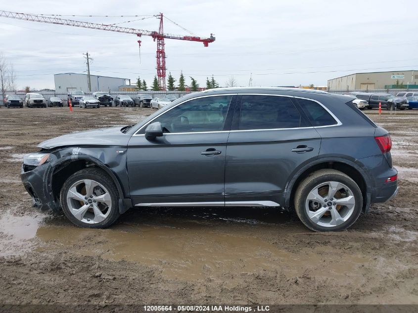 2021 Audi Q5 VIN: WA1EAAFY1M2027508 Lot: 12005664