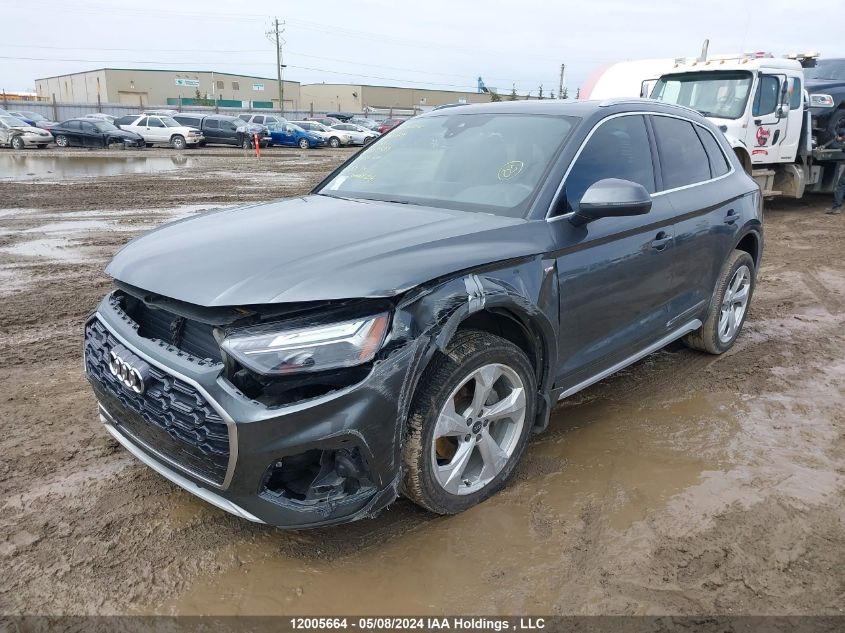 2021 Audi Q5 VIN: WA1EAAFY1M2027508 Lot: 12005664