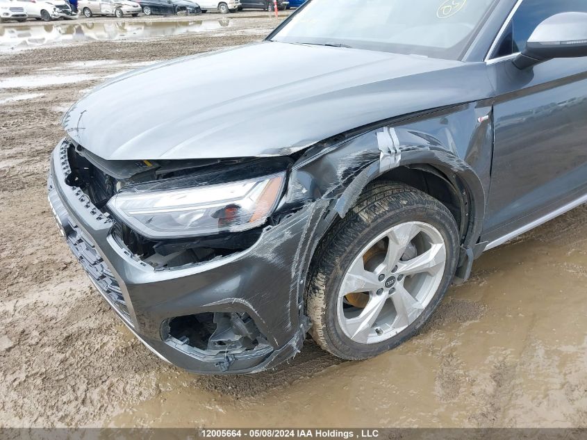 2021 Audi Q5 VIN: WA1EAAFY1M2027508 Lot: 12005664