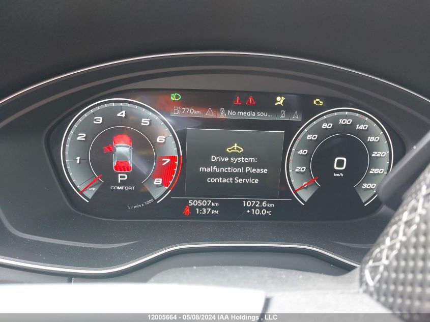 2021 Audi Q5 VIN: WA1EAAFY1M2027508 Lot: 12005664