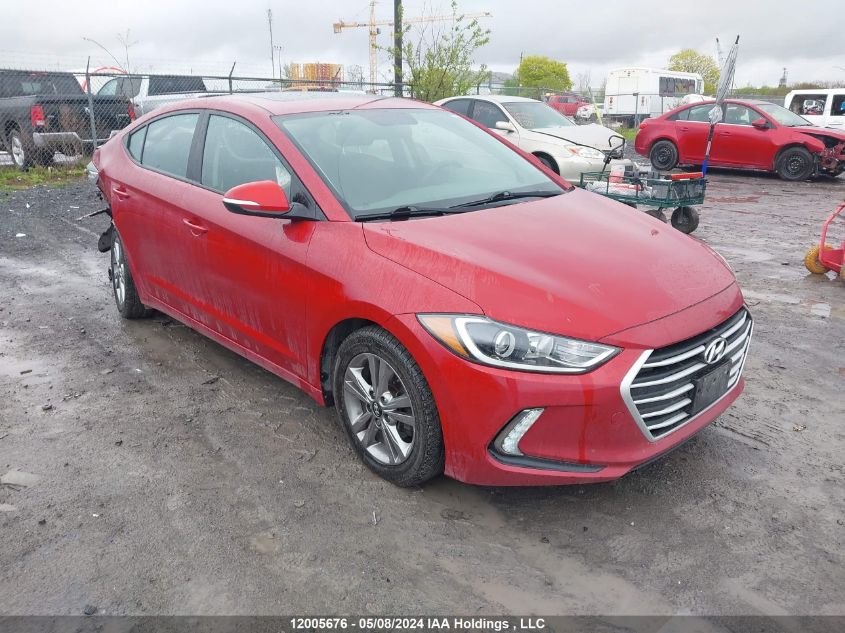 2018 Hyundai Elantra Gl Se VIN: KMHD84LF0JU703377 Lot: 12005676