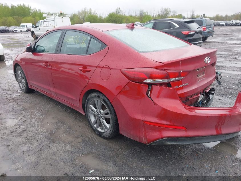 2018 Hyundai Elantra Gl Se VIN: KMHD84LF0JU703377 Lot: 12005676