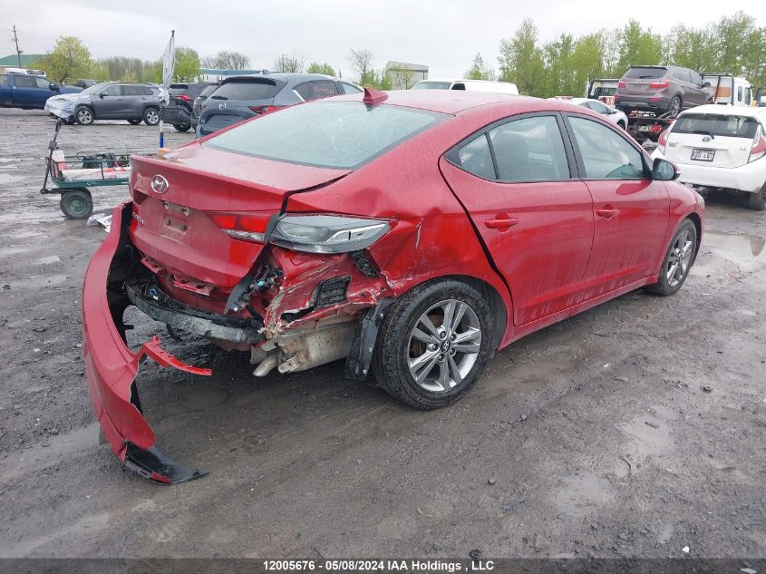 2018 Hyundai Elantra Gl Se VIN: KMHD84LF0JU703377 Lot: 12005676