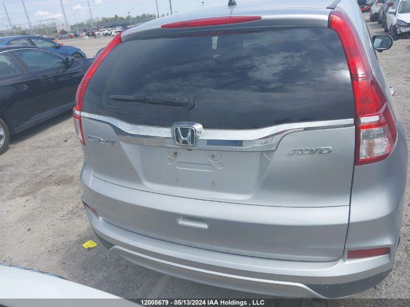 2015 Honda Cr-V Ex VIN: 2HKRM4H58FH129554 Lot: 12005679