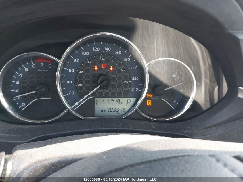 2014 Toyota Corolla L/Le/Le Pls/Prm/S/S Pls VIN: 2T1BURHE5EC081883 Lot: 12005680