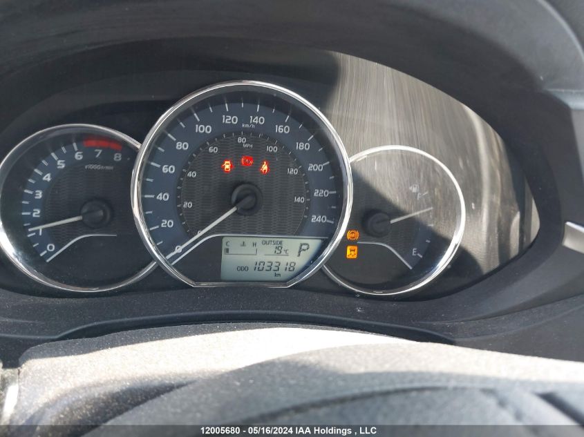 2014 Toyota Corolla L/Le/Le Pls/Prm/S/S Pls VIN: 2T1BURHE5EC081883 Lot: 12005680