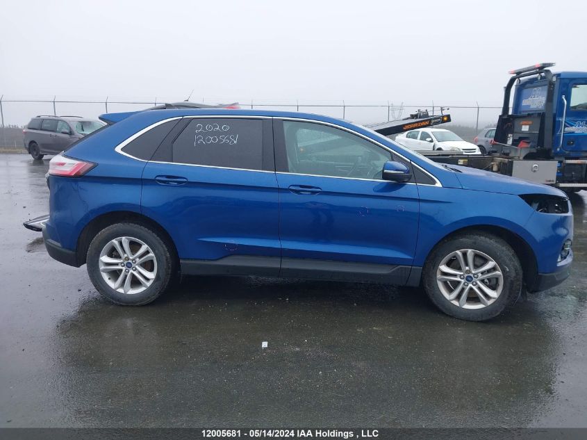 2020 Ford Edge Sel VIN: 2FMPK4J97LBB67760 Lot: 12005681