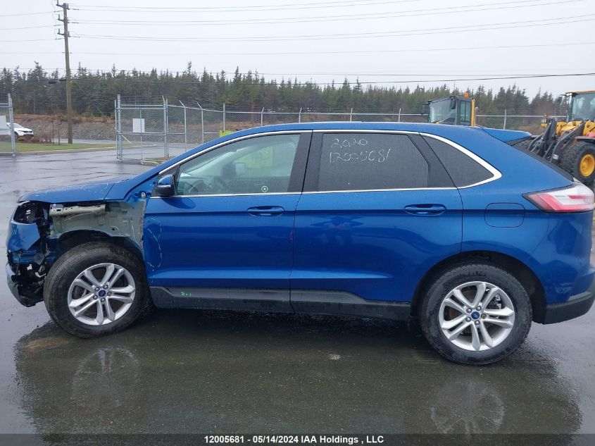 2020 Ford Edge Sel VIN: 2FMPK4J97LBB67760 Lot: 12005681